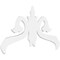 Ekena Millwork Pitch Florence Architectural Grade PVC Gable Pediment, 48"W x 28"H x 1"P (14/12) GPP048X028X100FLO - alternate 1